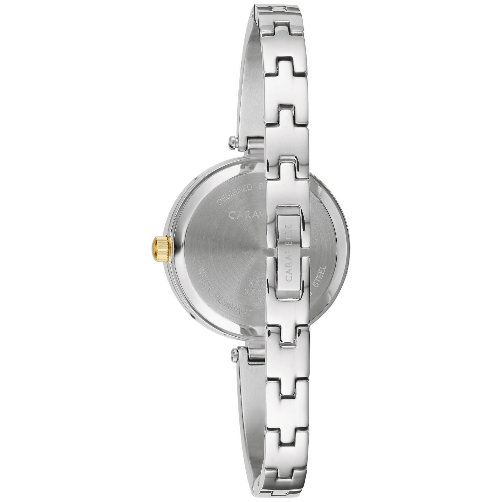 Caravelle by Bulova Women\'s Watch 45X101 Quartz Silver Dial Two Tone Steel 26mm Caravelle by Bulova Dress Ladies Quartz Watch - 45X101 main image 3