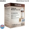 Keurig 3-Month Brewer Maintenance Kit Includes Descaling Solution, Water Filter Cartridges and Rinse Pods, Compatible Classic/1.0 and 2.0 K-Cup Coffee Makers, 7 Count