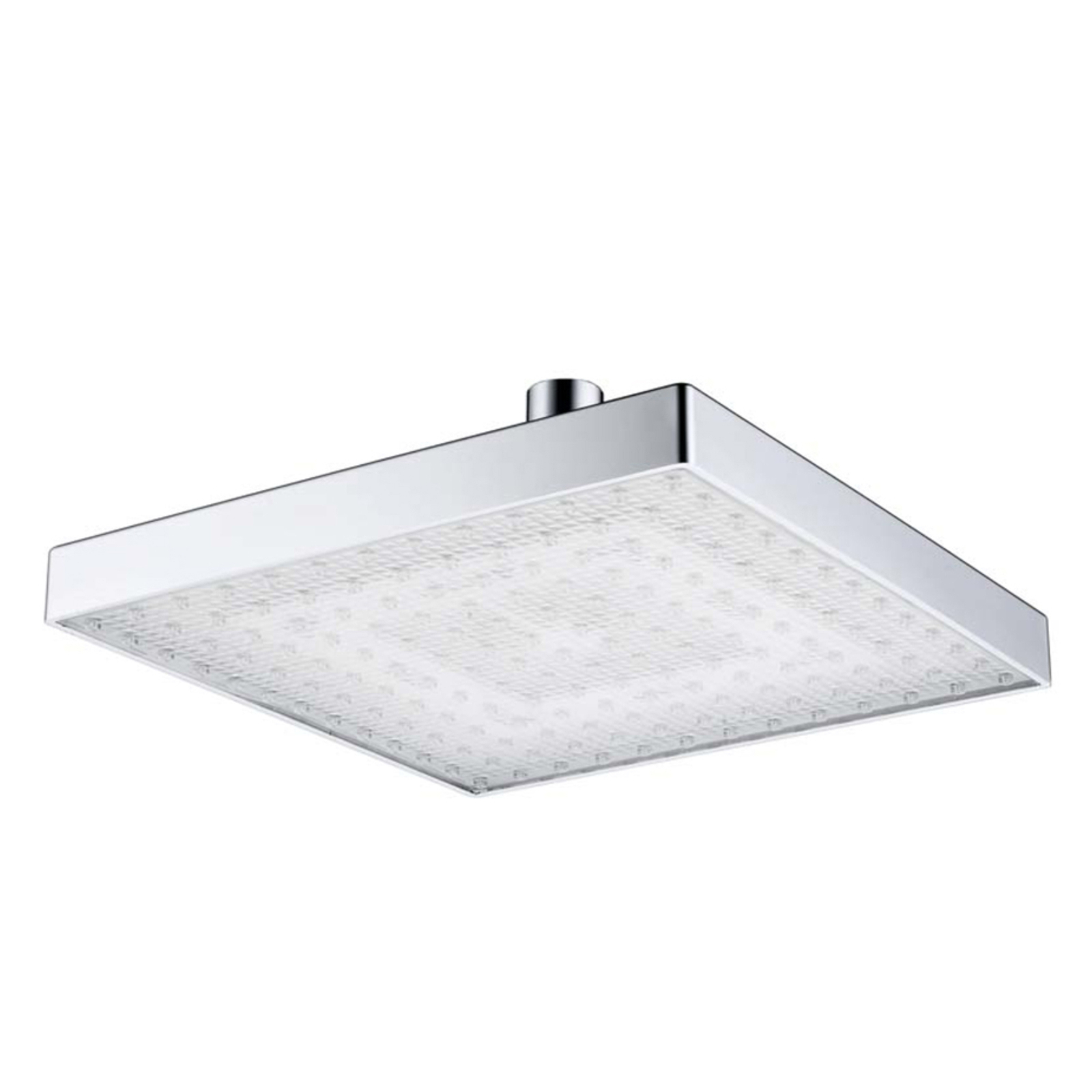 Square Shower Head Automatically Rgb Color-changing Tem