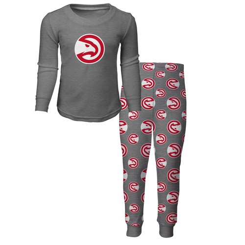 Детский комплект футболки/брюк Outerstuff NBA Atlanta Hawks для мальчиков и девочек LS