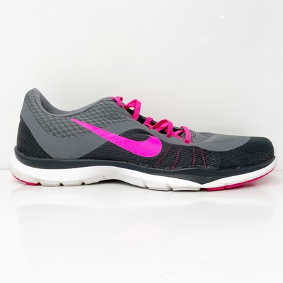 

Nike Womens Flex Trainer 6 831217-003 Серые кроссовки для бега Размер 9,5, Серый, Flex Trainer 6