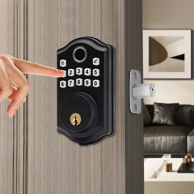 USB Fingerprint Smart Door Lock Keyless Entry Door Lock Electronic Digital Lock
