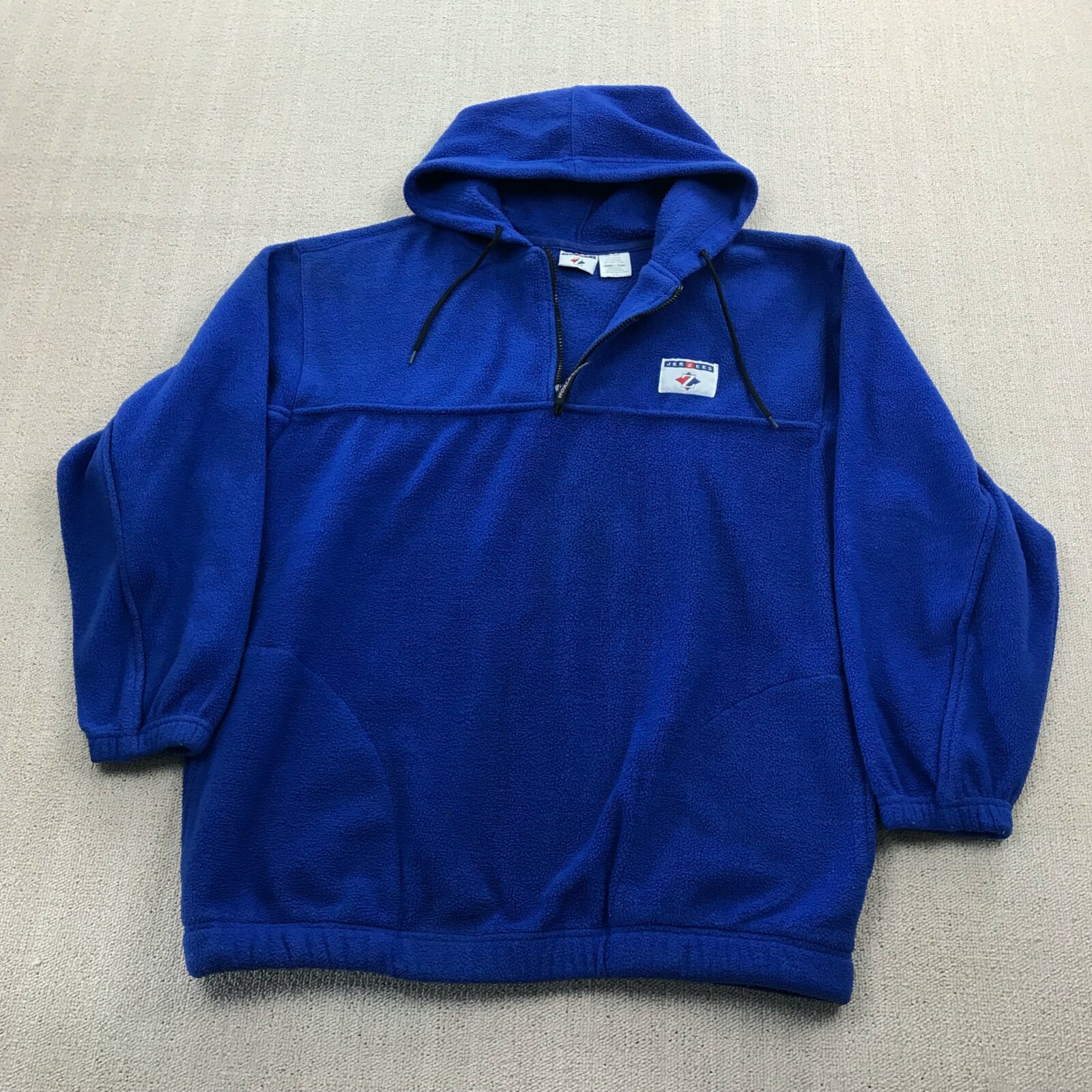90s JERZEES sweat casino usa製 L Vintage Sweatshirt Jerzees Size XL 90s Classic Black Poly
