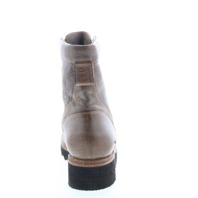 Pre-owned Bed Stu Elisha Ii F321018 Womens Brown Leather Lace Up Casual Dress Boots