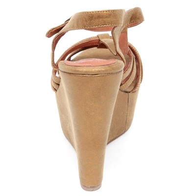 6822O sandalo JEFFREY CAMPBELL SWANSONG beige nero scarpe donna shoe woman