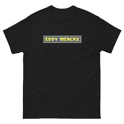 Vintage Eddy Merckx Logo T-shirt Classic Cycling Logo tee