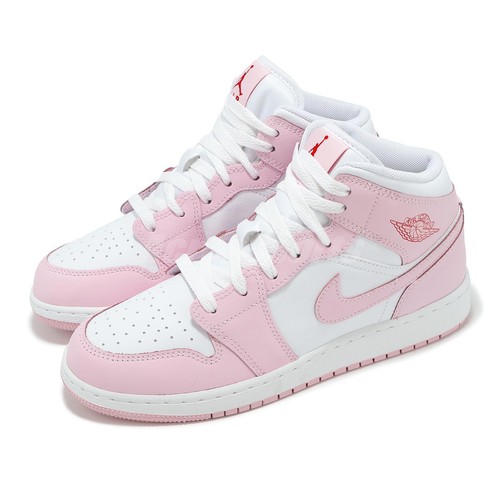 靴 Nike GS AirJordan 1 Mid Medium Soft Pink Air Jordan 1 Mid GS Medium Soft Pink | Kixify Marketplace