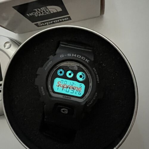 Supreme x The North Face Casio G-Shock DW-6900 Watch (Black Supreme x The North Face Casio G-Shock DW-6900 Watch (Black