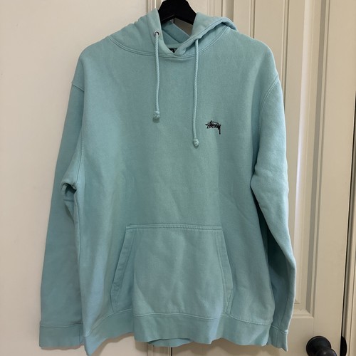 Stussy International Tribe Hoodie Size XL Mint Green