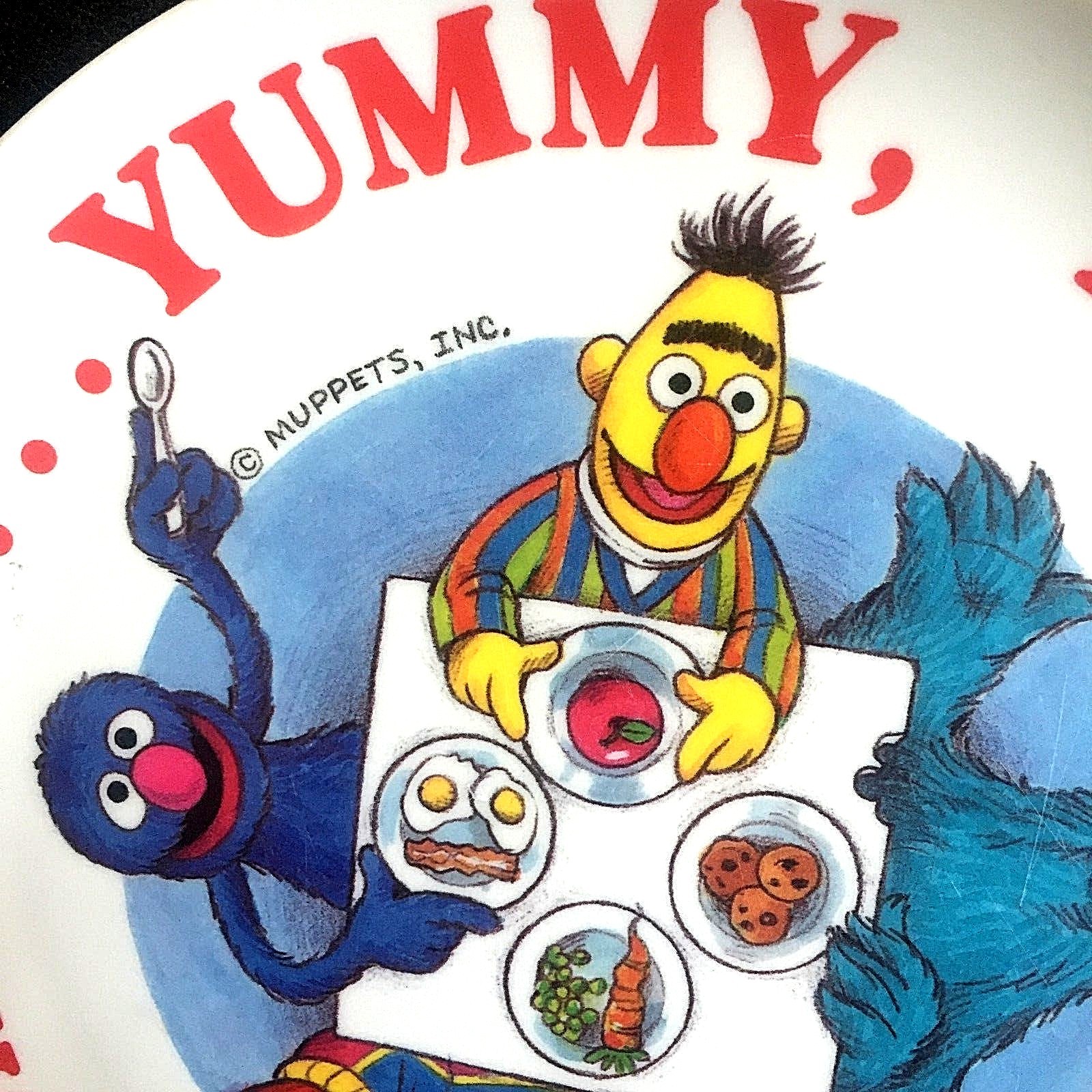 Muppets Sesame Street Vintage Plastic 8
