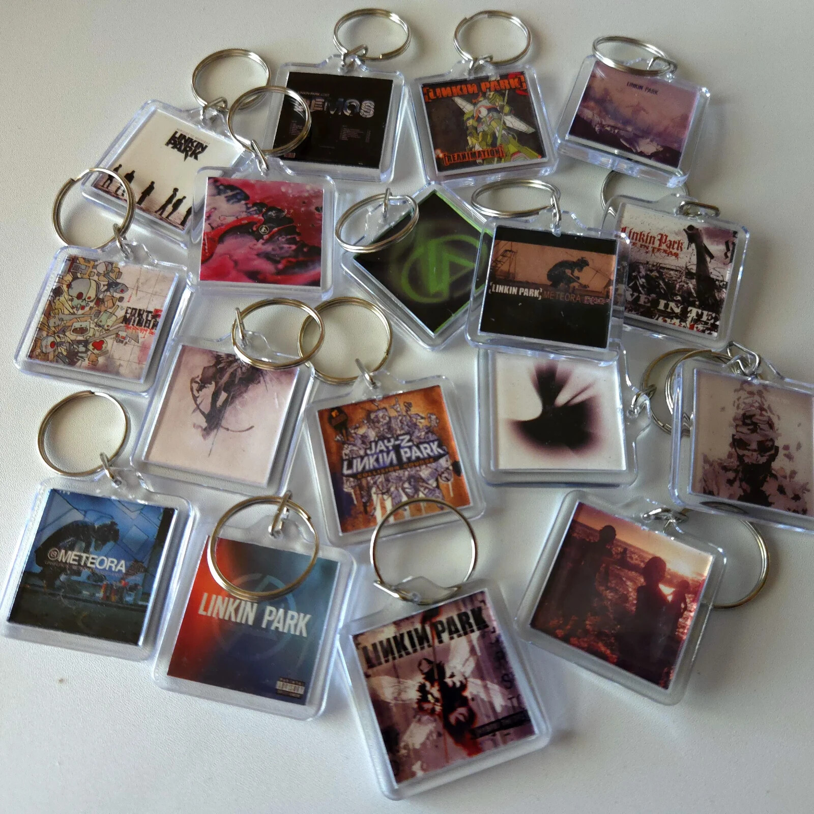 Linkin Park Album Artwork Music Art Keychain | Chain