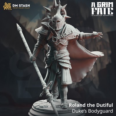 A Grim Fate by DM Stash 3D Printed DnD Resin Minis