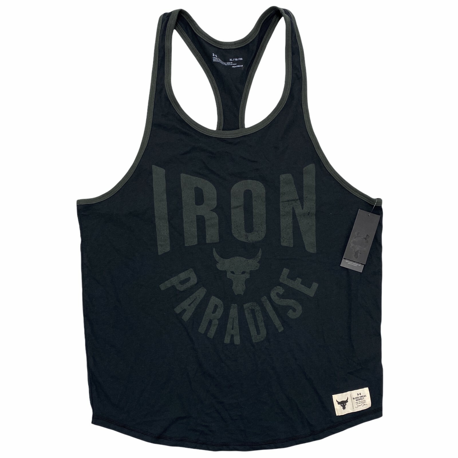 

Мужская майка Iron Paradise Bull Logo Muscle Tank 1357184-001 Under Armour Project Rock, Multicolor, 1357184-001