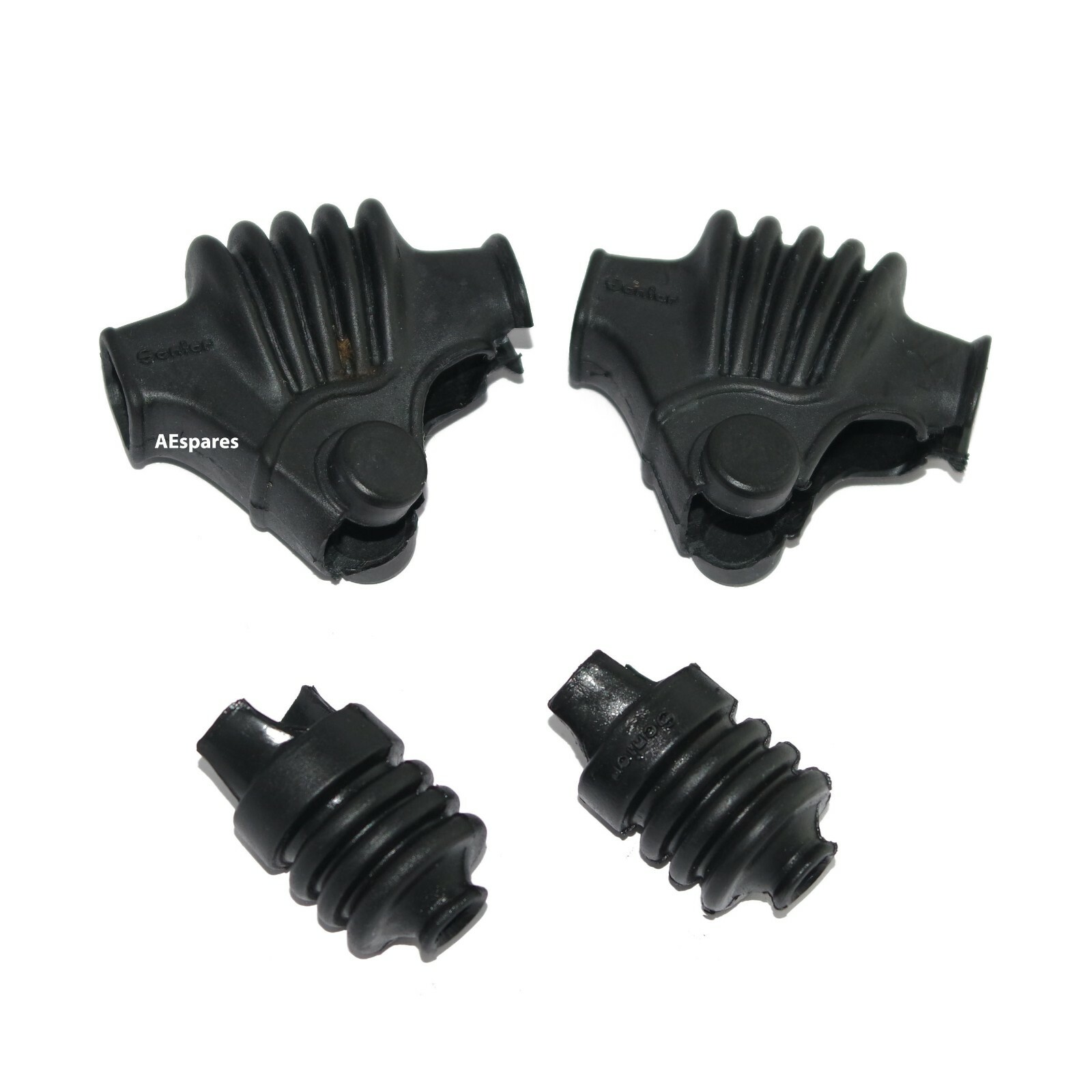 Lever Cover Yoke Rubber Set Yamaha RX100  DT175 DT250 DT400 RD125 RX125 RXS 