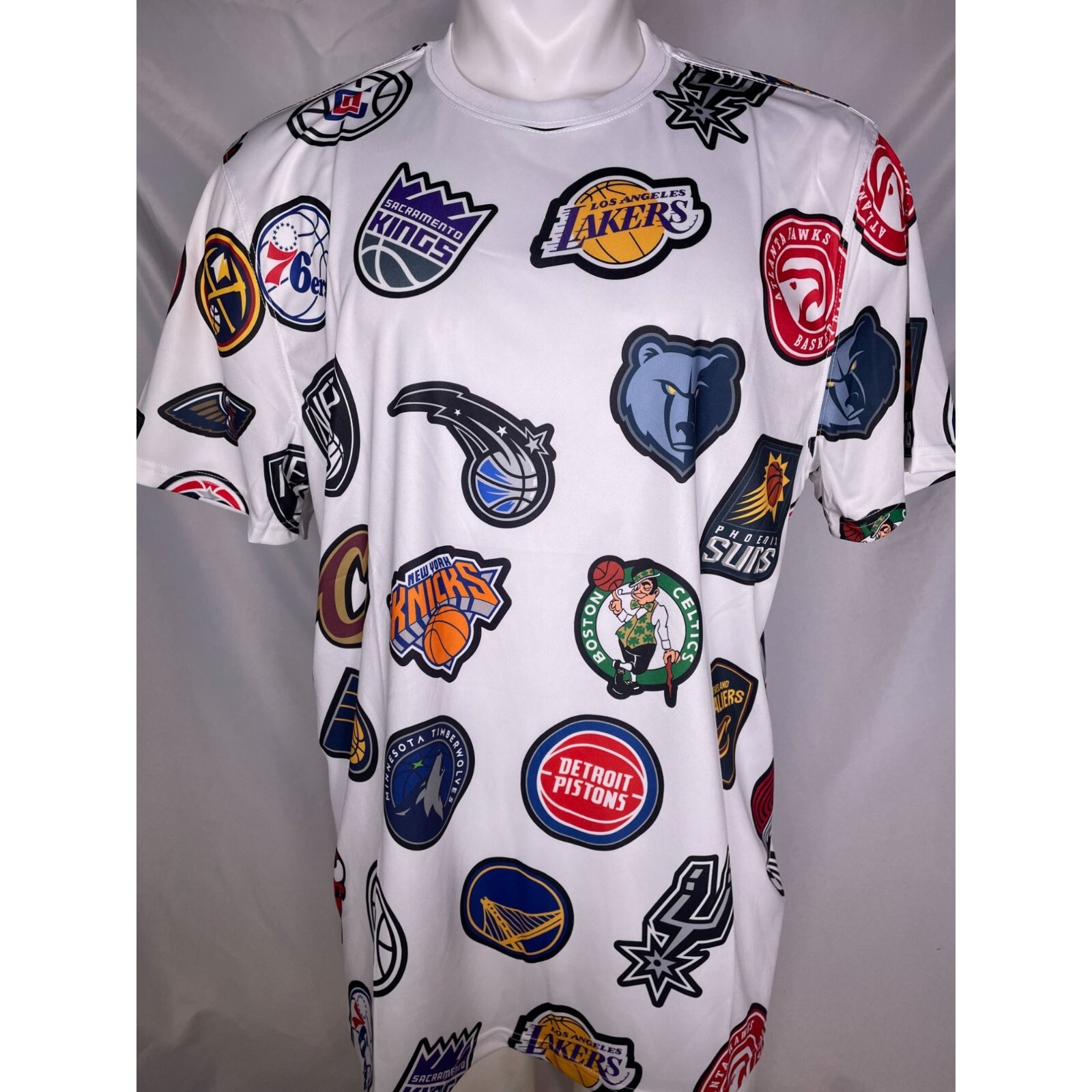 NBA 刺繍チームロゴ ブルズ ゲームシャツ ホワイト S 5568 NBA 刺繍チームロゴ ブルズ ゲームシャツ ホワイト S 5568
