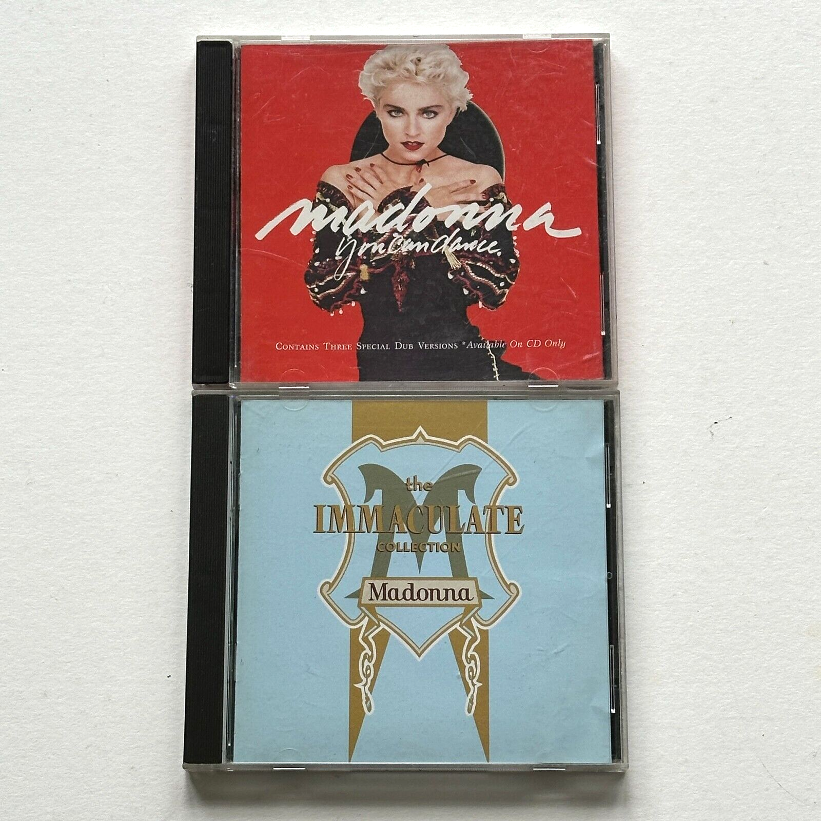 Madonna 2 CD LOT Immaculate Collection, You Can Dance, music