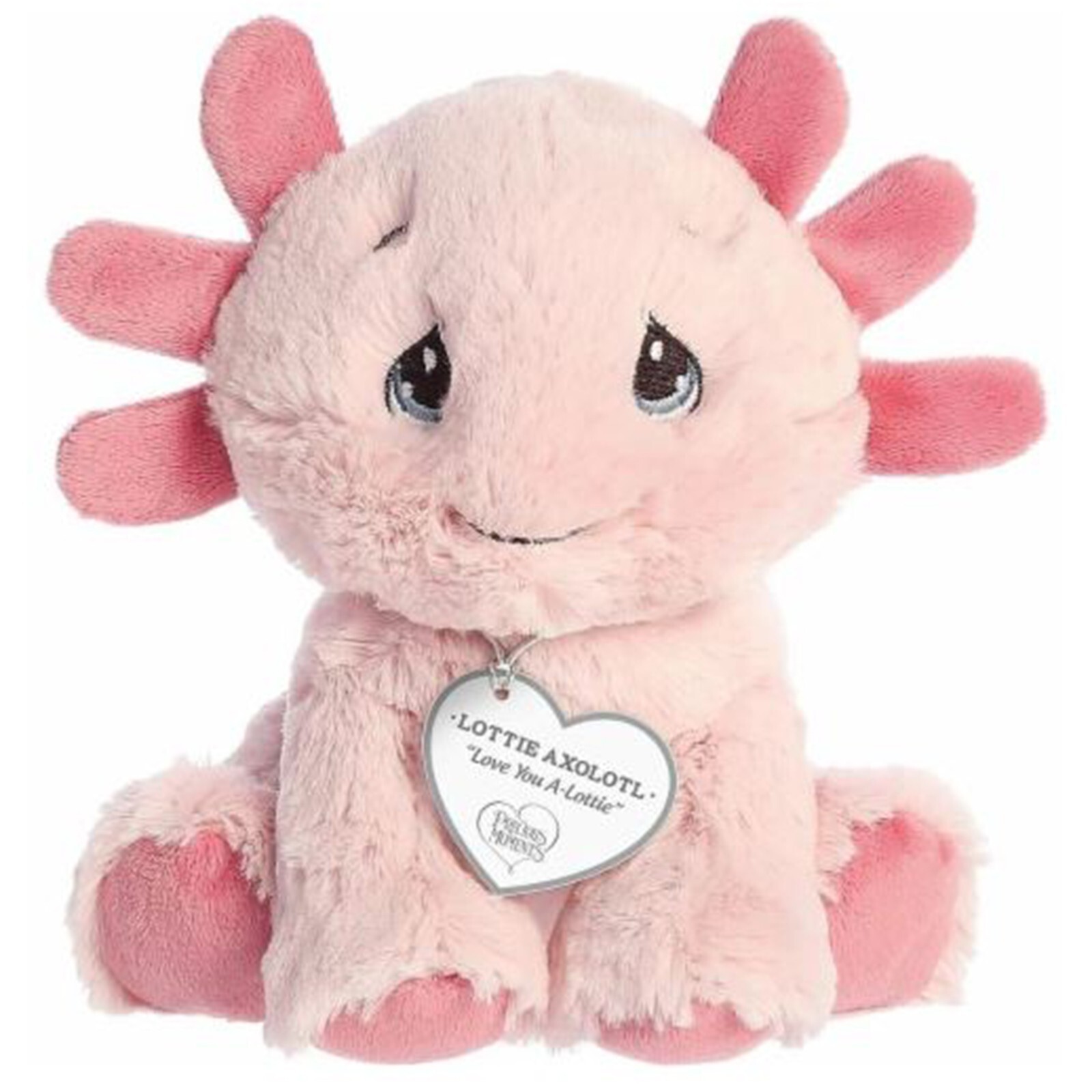 Aurora Precious Moments Лотти Аксолотль 8-дюймовая плюшевая новинка В НАЛИЧИИ