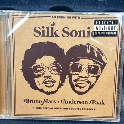 An Evening with Silk Sonic by Silk Sonic (Mars, Bruno & Paak, Anderson) CD [PA]