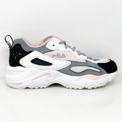 

Fila Girls Ray Tracer 3RM00853-070 Белая Повседневная Обувь Кроссовки Размер 3, Белый, Ray Tracer
