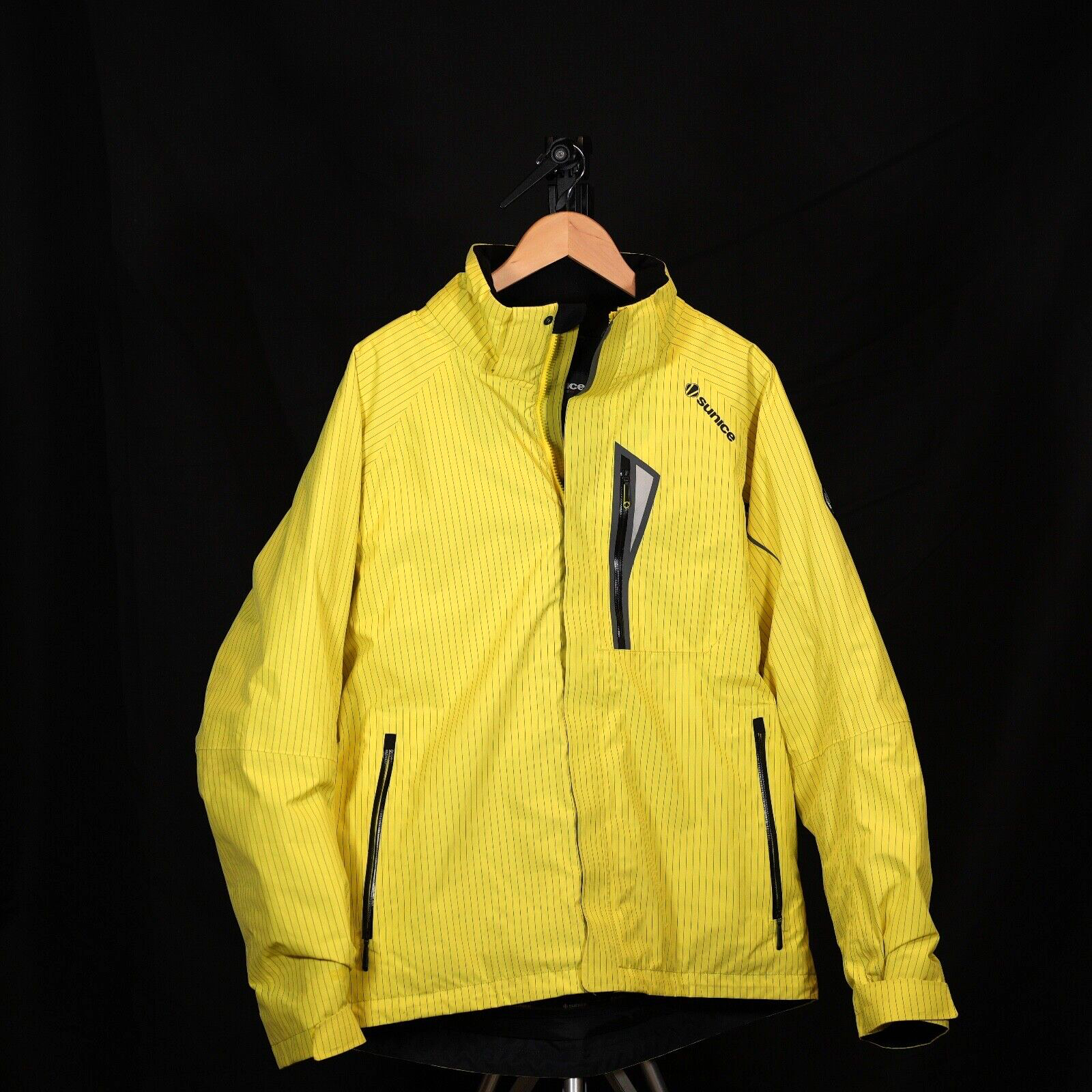 GORE-TEX Insulated Ski Jacket Sunice Volt Men's Yellow MV06 Size