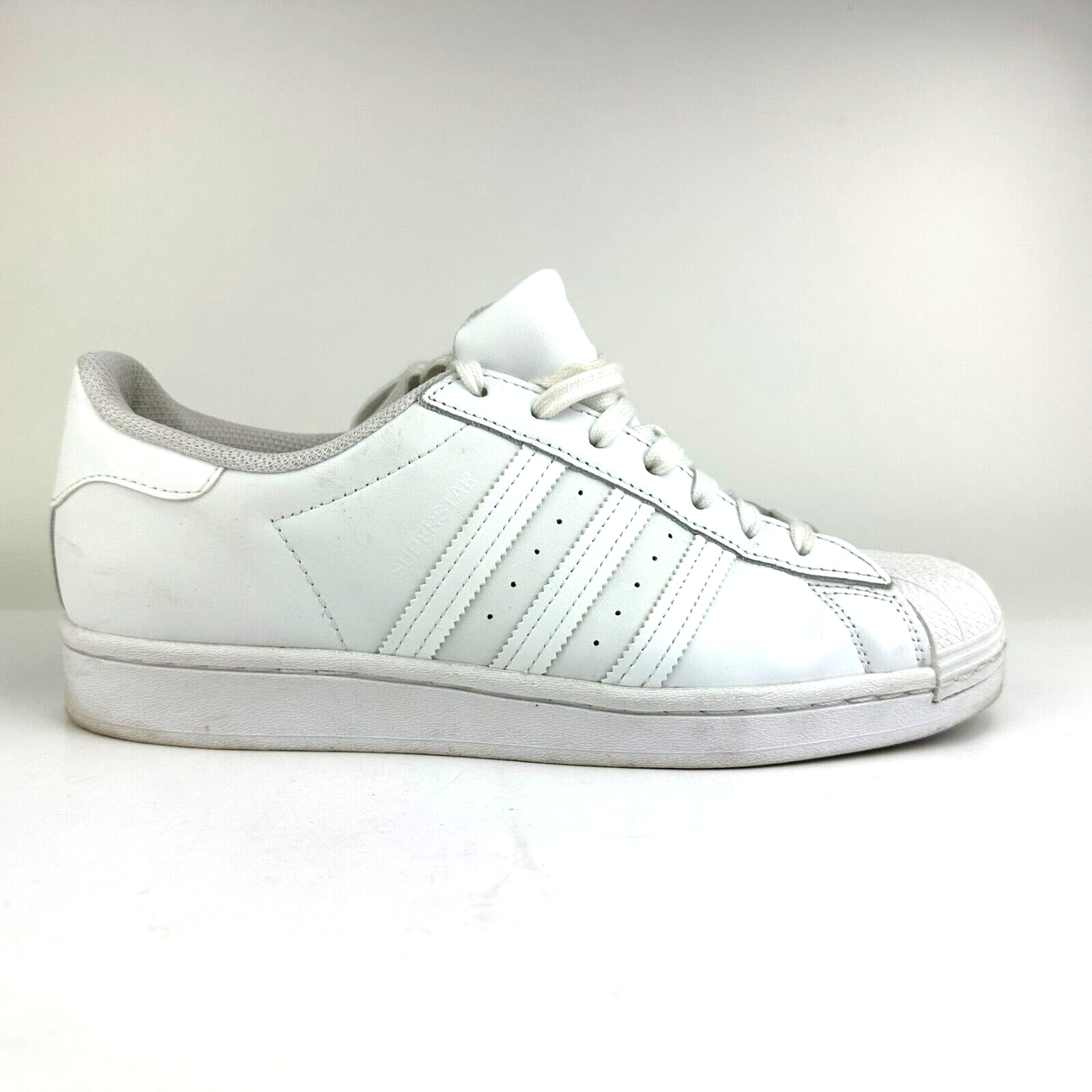 N*O様 adidas Superstar ホワイトレザー×スエード30cm未使 Adidas Superstar (Women's Size 10.5) Athletic Sneaker White Shoe