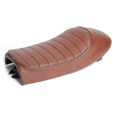Universal Hump Cafe Racer Vintage Scrambler Seat Honda CB - Brown