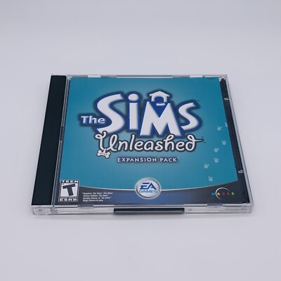 The Sims Unleashed Expansion Pack PC CD-ROM WIN 2-Disc Set - CIB w/ Key Tested