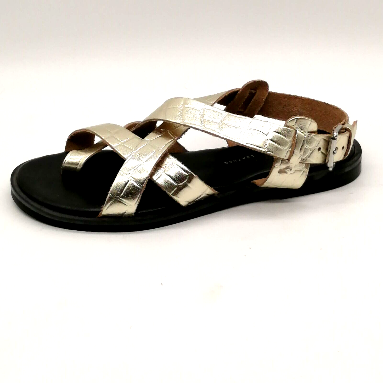 36サイズ　MEDI WESTERN BUCKLE SANDALS 36サイズ MEDI WESTERN BUCKLE SANDALS Five Below Ladies