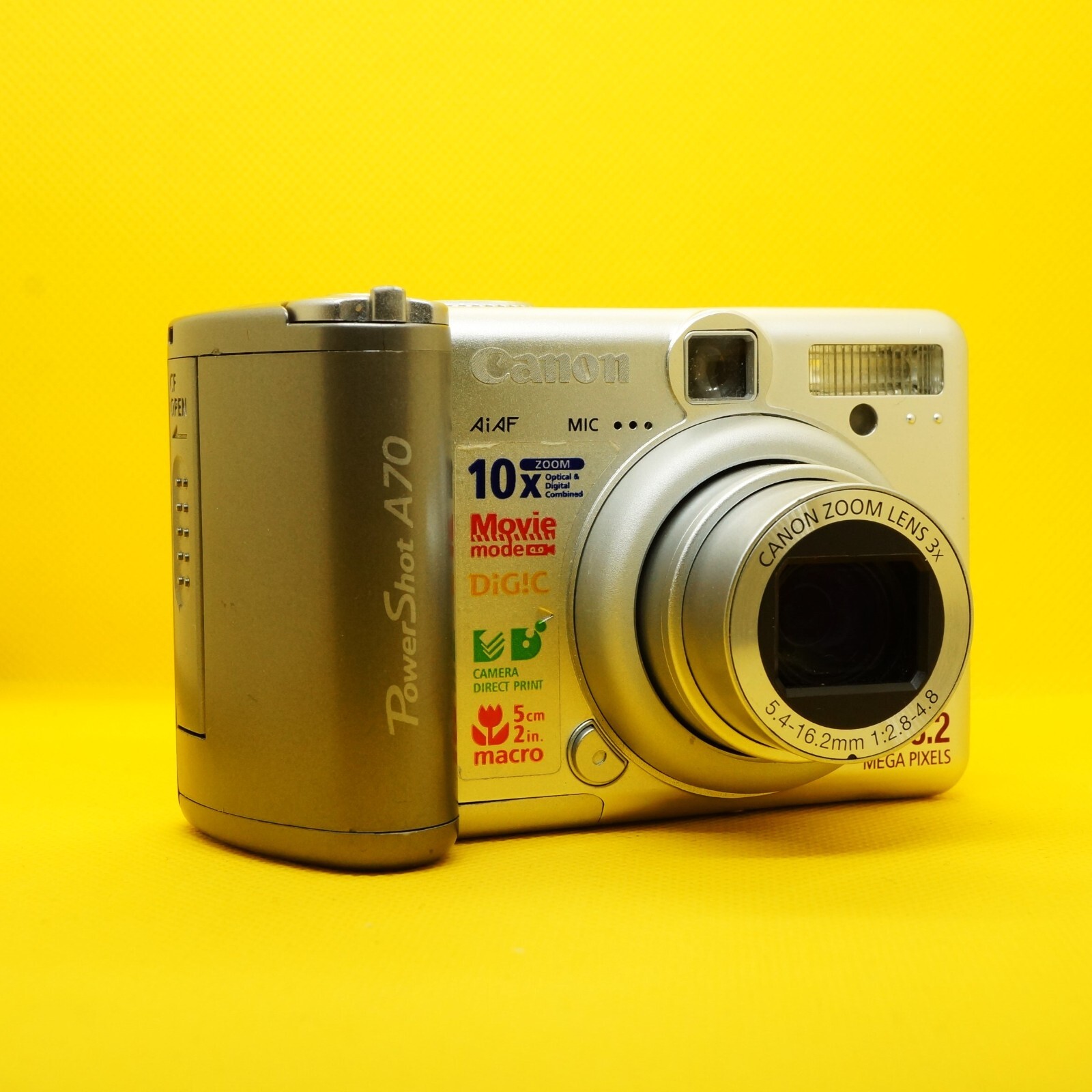 Canon PowerShot A70 Digital Camera - Rare - Vintage Canon PowerShot A70 Digital Camera - Rare - Vintage