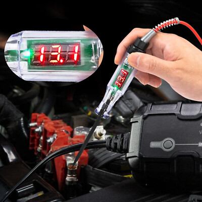 Digital Electric Circuit Tester 6V/12V/24V Light Test LCD Car Boat RV Motorcycle