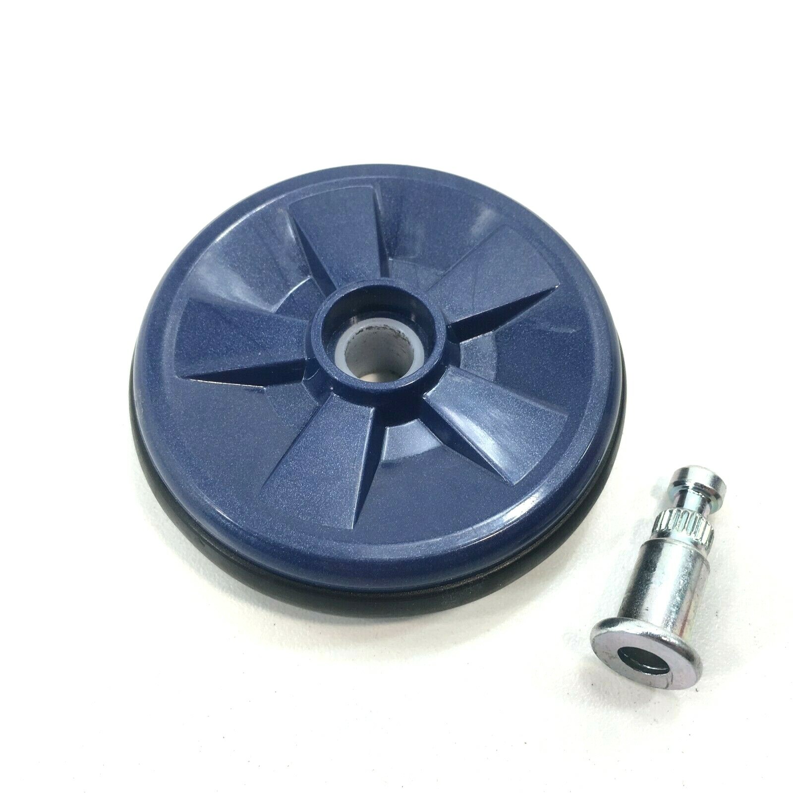 CAREERING PLACEBO301 （YW） Shark LA301 LEFT OR RIGHT WHEEL w/ PIN Genuine OEM Part Blue