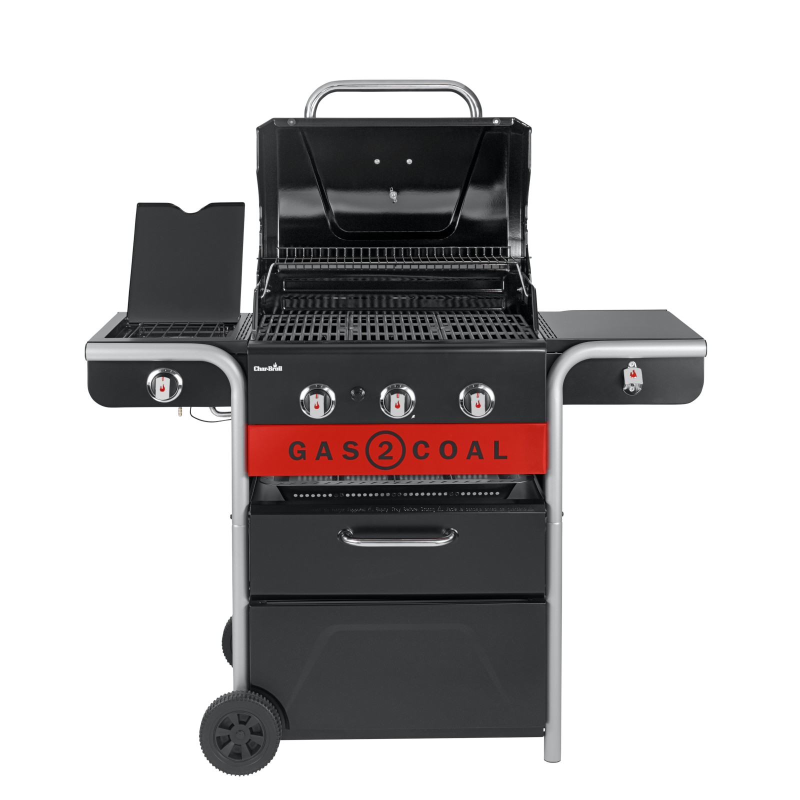 Char-Broil Hybridgrill Gas2Coal 2.0 330 Grill Kohle und Gas Kombination 10,1 kW - Bild 2 von 11