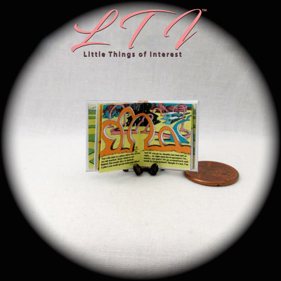 OH THE PLACES YOU'LL GO 1:12 Scale Miniature Readable Illustrated Book Dr. Seuss