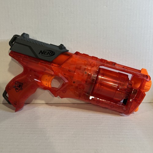 NERF N-Strike Elite Strongarm Sonic Fire Blaster Red Translucent