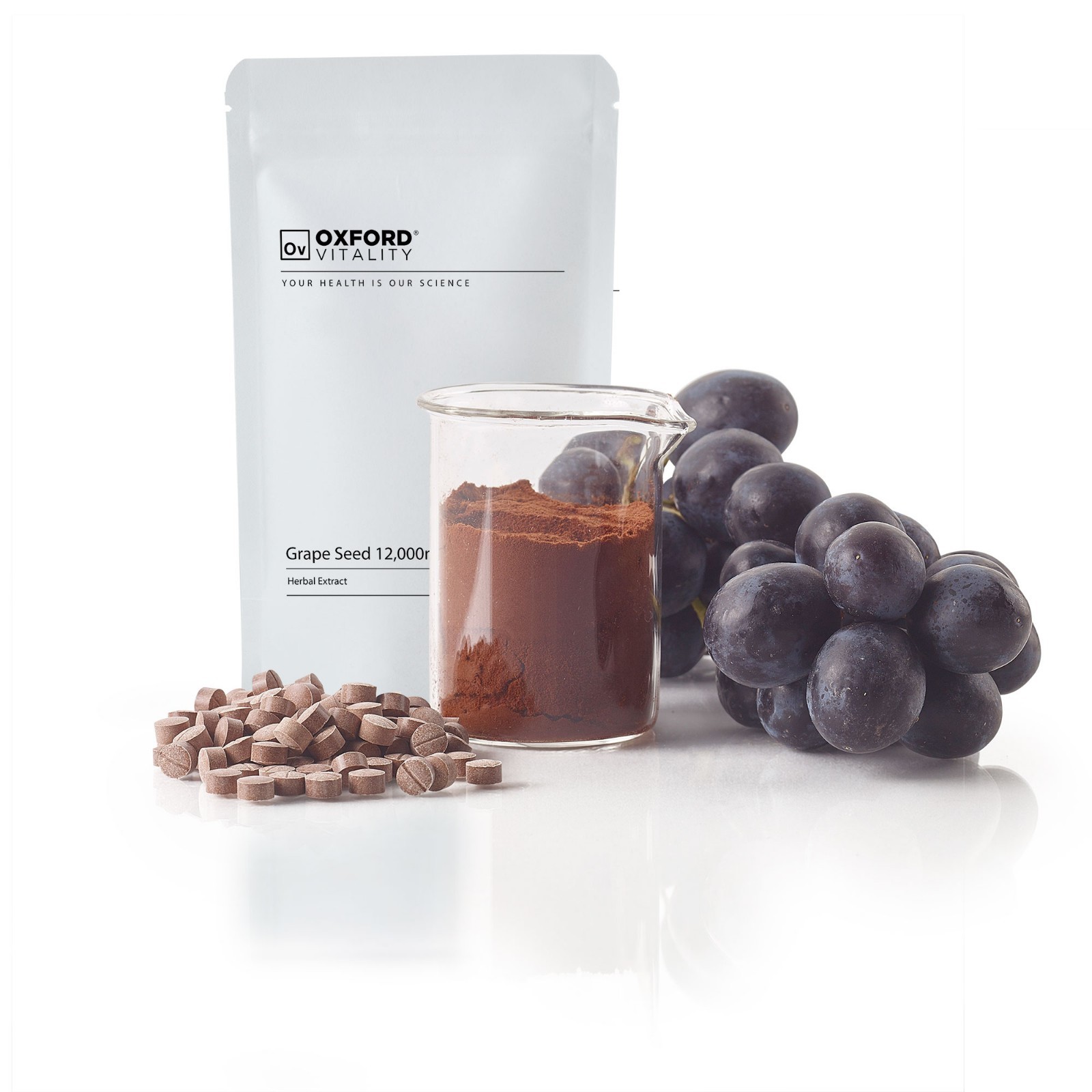 Grape Seed 12000mg Tablets High Strength Extract Pure Antioxidant Skin Vegan eBay