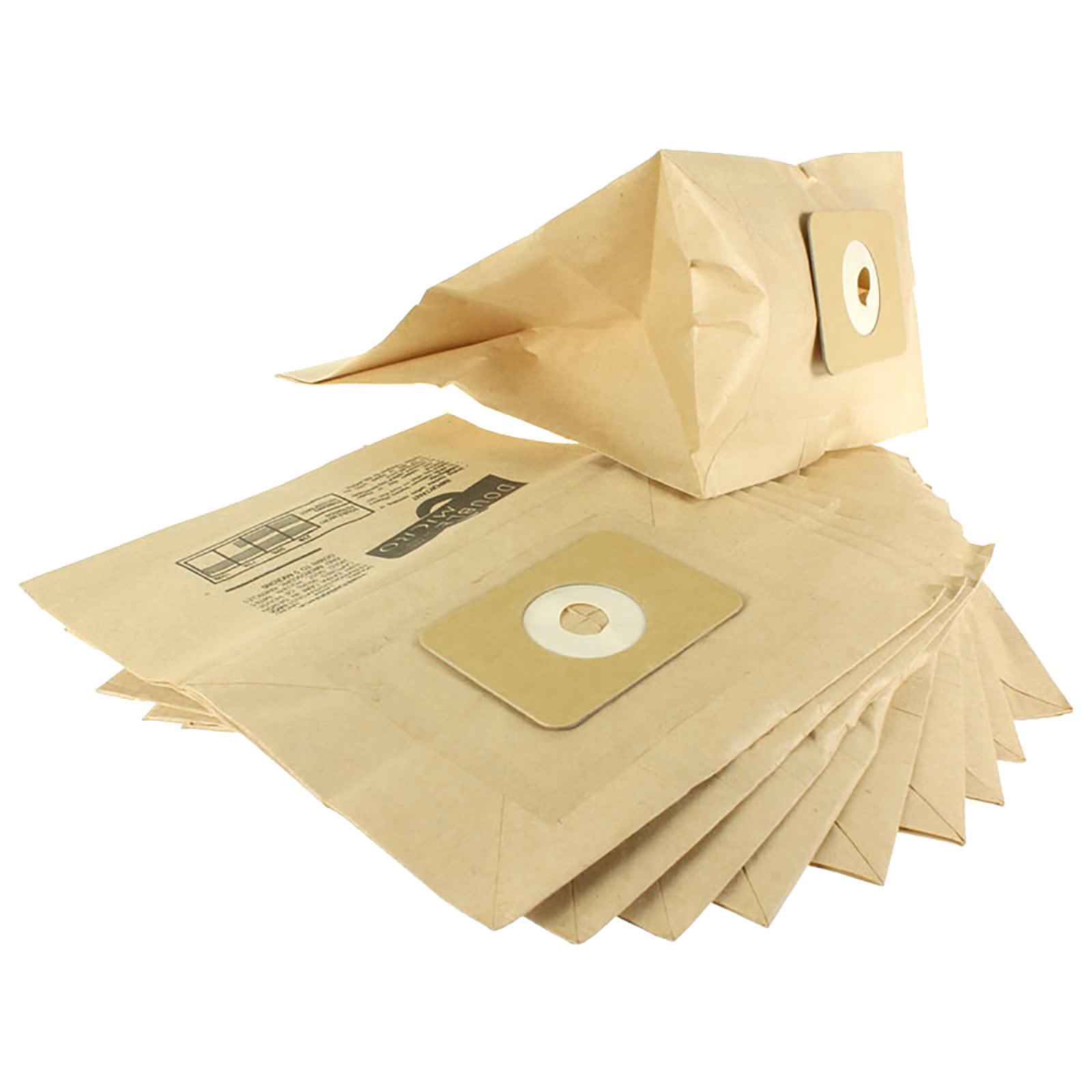 Vacuum Cleaner Bags 10 x 2B Dust Bags 10x Vacuum Cleaner Bags with Flexible