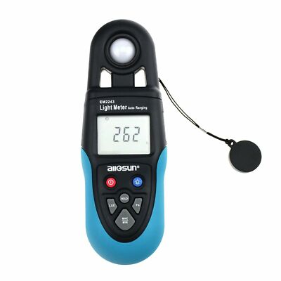 Handheld Light Meter Luminometer 99999 Lumen Digital Lux Tester High-sensitivity