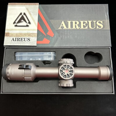 Aireus Optics 1-6x24 Superelite-6 Rifle Scope LPVO FFP (Open Box)