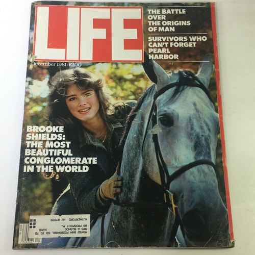 VTG Life Magazine December 1981 - Brooke Shields / Battle