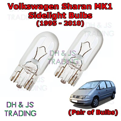 For Volkswagen Sharan Front Sidelights Parking Lights Side Light Bulbs (95-10)