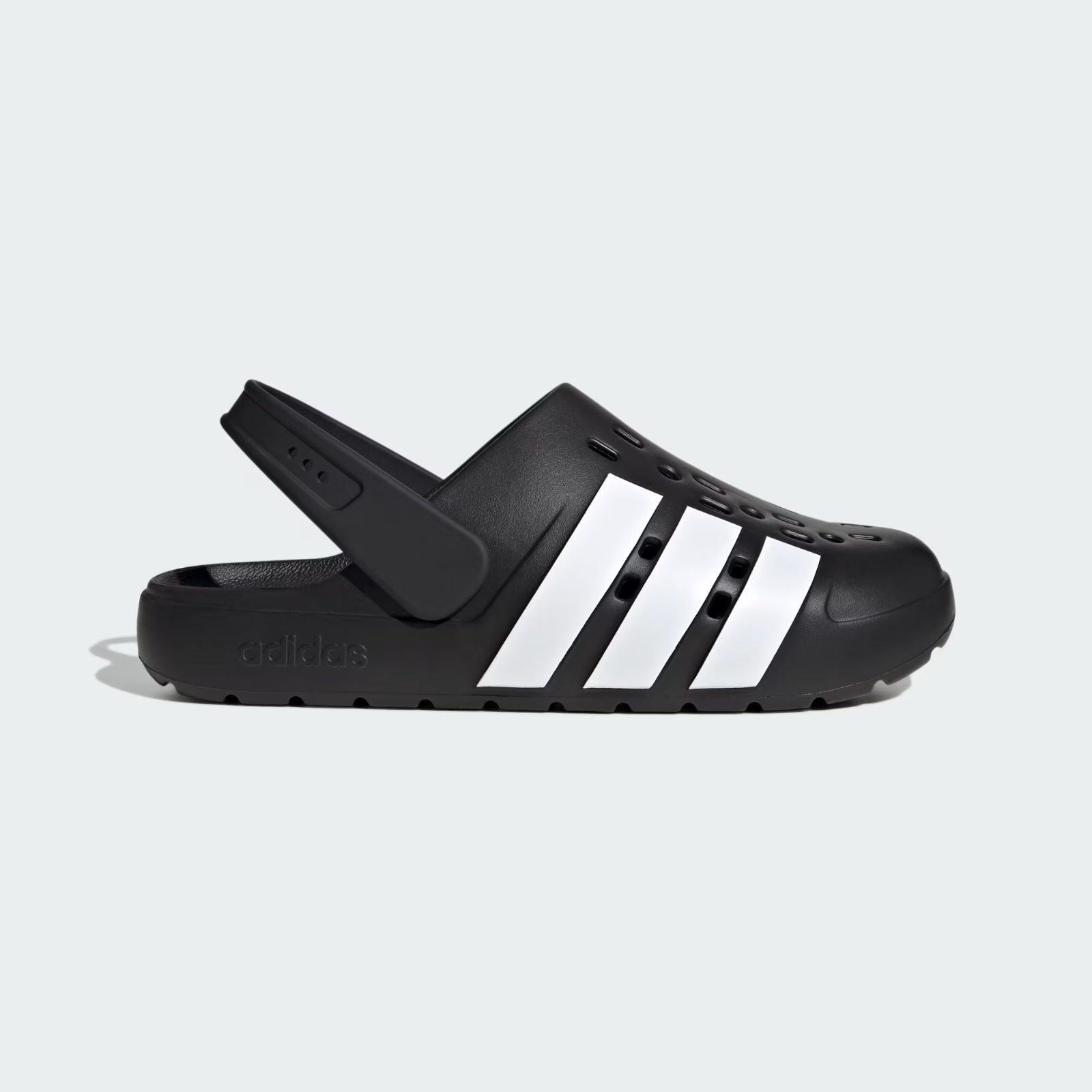 adidas Adilette Clog 2.0 in Black and White | eBay