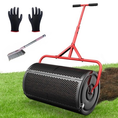 Sturdon Compost Peat Moss Spreader for Lawn, 24 Inch Compost R...