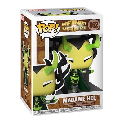 Funko Marvel Infinity Warps POP Madame Hel Vinyl Figure NEW IN STOCK