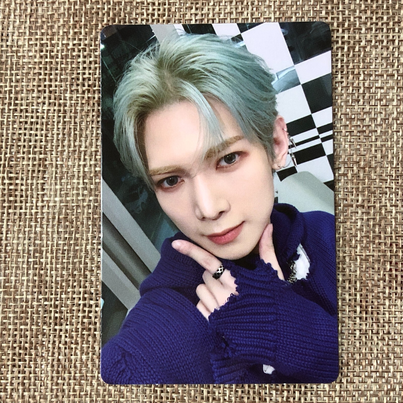 ATEEZ YEOSANG PHOTOCARD ヨサン　トレカ ATEEZ YEOSANG [THE WORLD EP.1 : MOVEMENT] Official Photocard