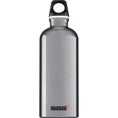 SIGG Alu Traveller 0,6 Liter, Trinkflasche, aluminium