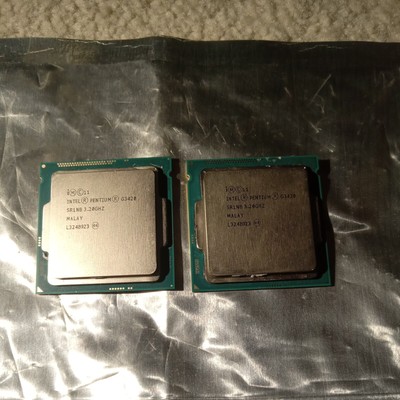 2x Intel Pentium G3420 Dual Core 3.2GHz LGA1150 Desktop CPU SR1NB & SR1K6