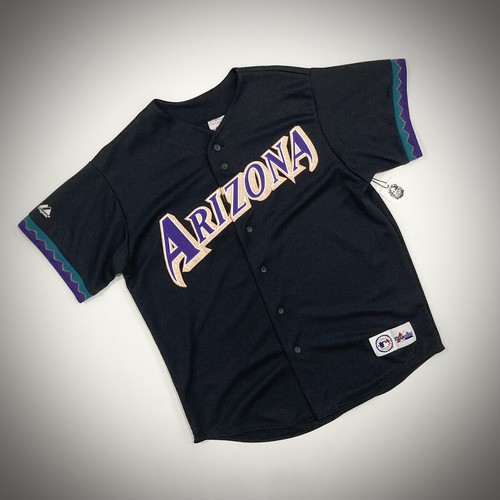 Vintage Arizona Diamondbacks Black Majestic Jersey Classic