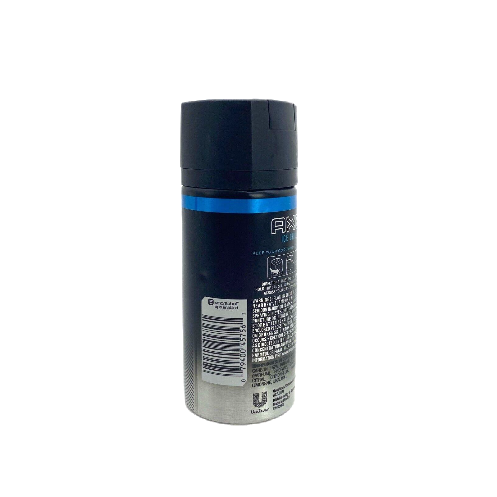 Axe Ice Chill Deodorant Body Spray for Men 4 Oz -Stay Cool and Confident All Day