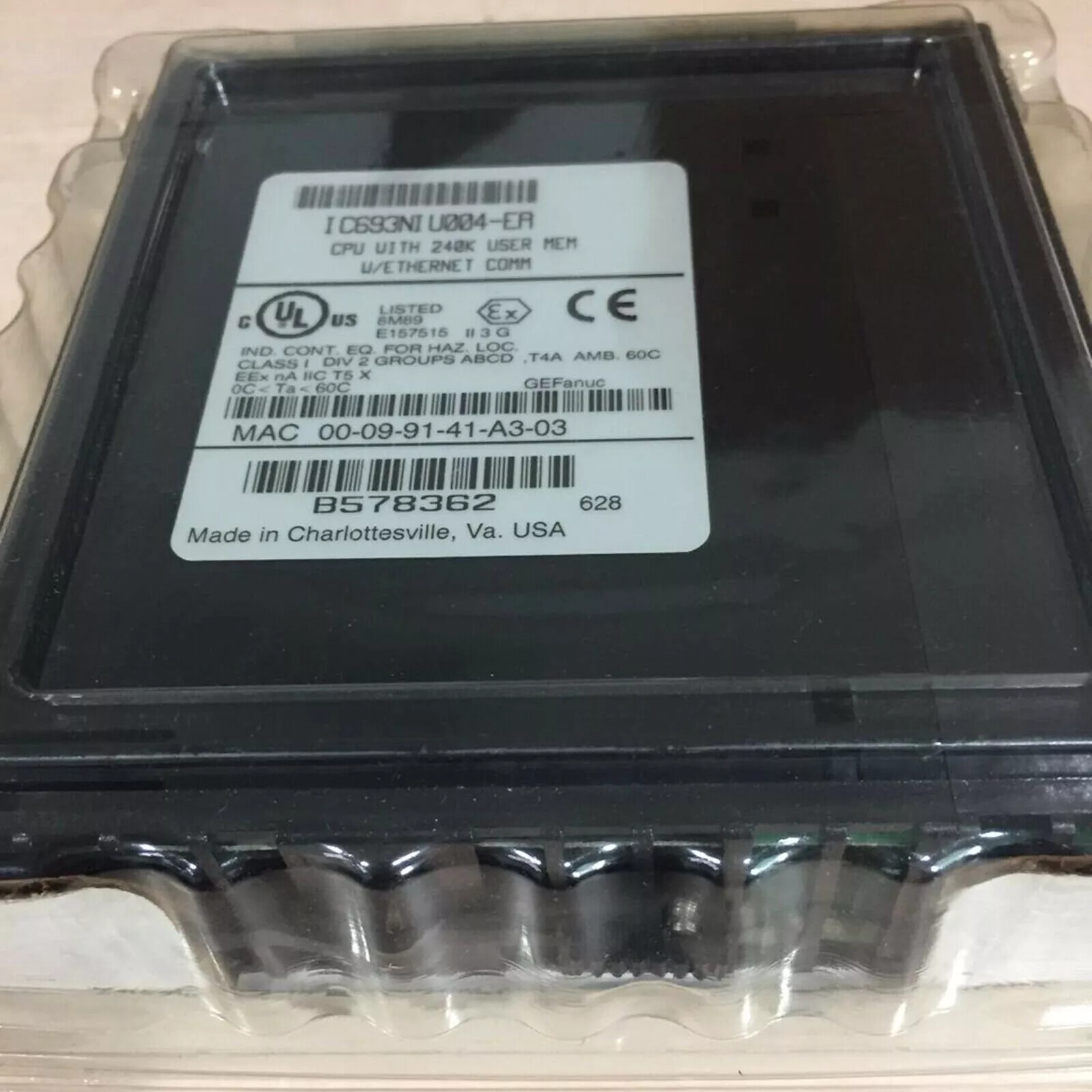 New Factory Sealed GE Fanuc IC693NIU004-EA Module Free