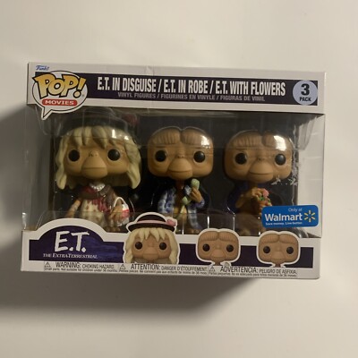 Funko Pop E.T 3-pack Wal-Mart Exclusive